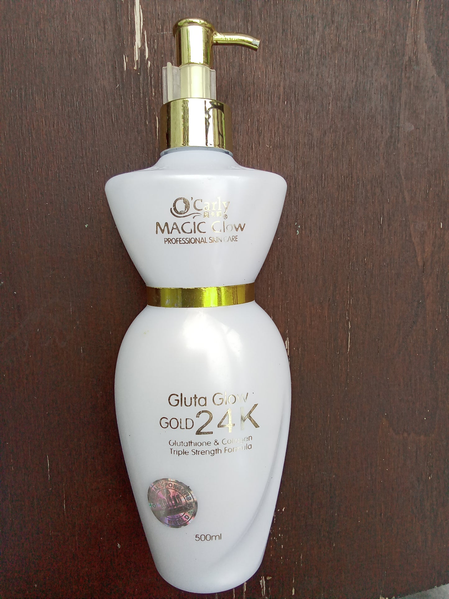 Lait corporel O'Carly Magic Glow Gluta Gold-500 ml