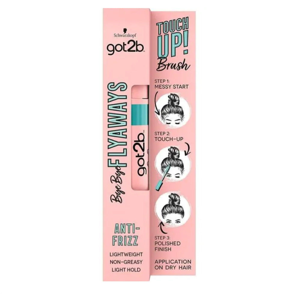 got2b Schwarzkopf Bye Bye Baby Hair, produit de finition pour petit cheveux, mascara, 16 ml