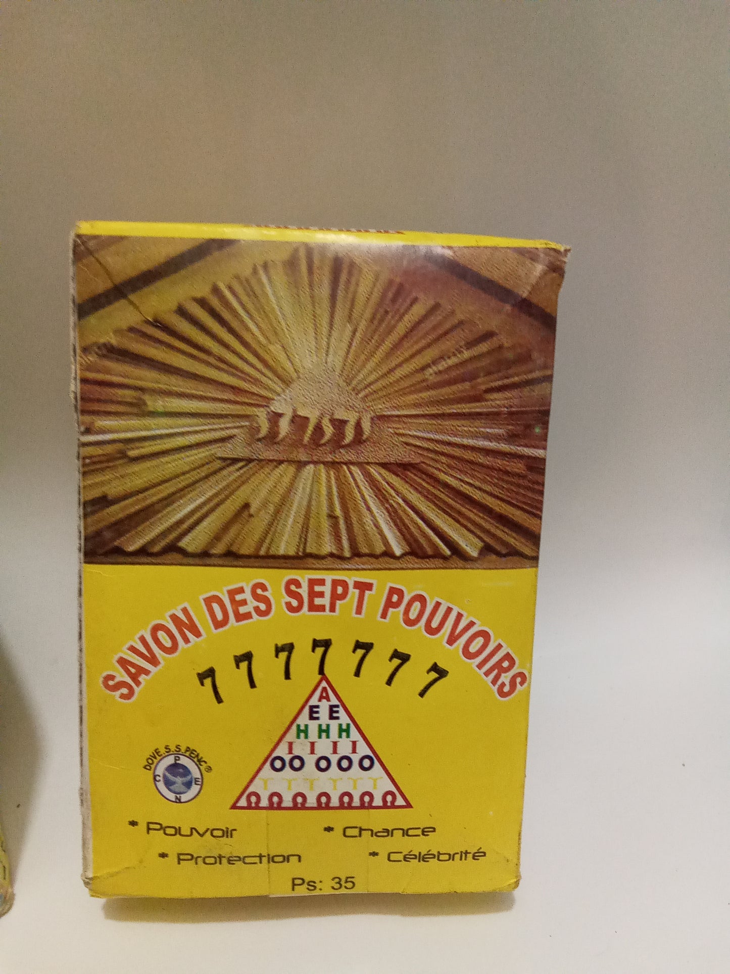 Sept pouvoirs/savon 777  SEVEN POWERS Savon