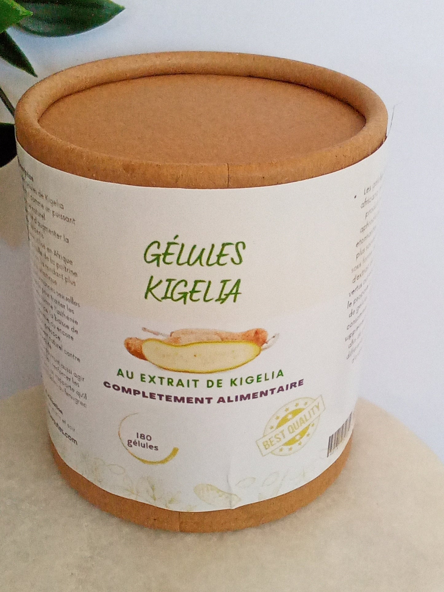 Kit Gélules+ Huile pour Grossir le Fessier-Hanches-Poitrine -penis Kigelia Africana