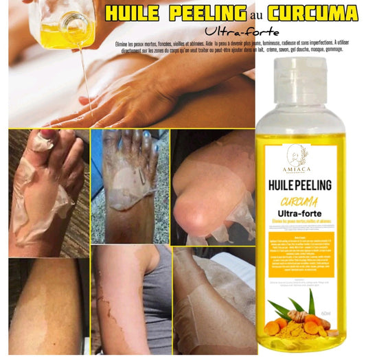 YELLOW PEELING OIL ,HUILE JAUNE PEELING CORPS ,MAINS & PIEDS , ZONES REBELLES