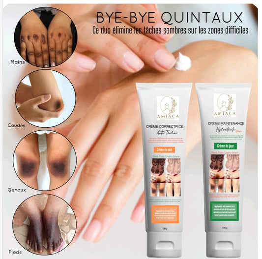 KIT QUINTO ( Crème correctrice + Crème maintenance )