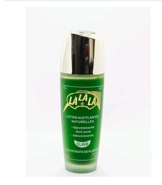 LA LA LA LOTION VERTE AUX PLANTES NATURELLES ANTI ACNE RAJEUNISSANTE 100 ML