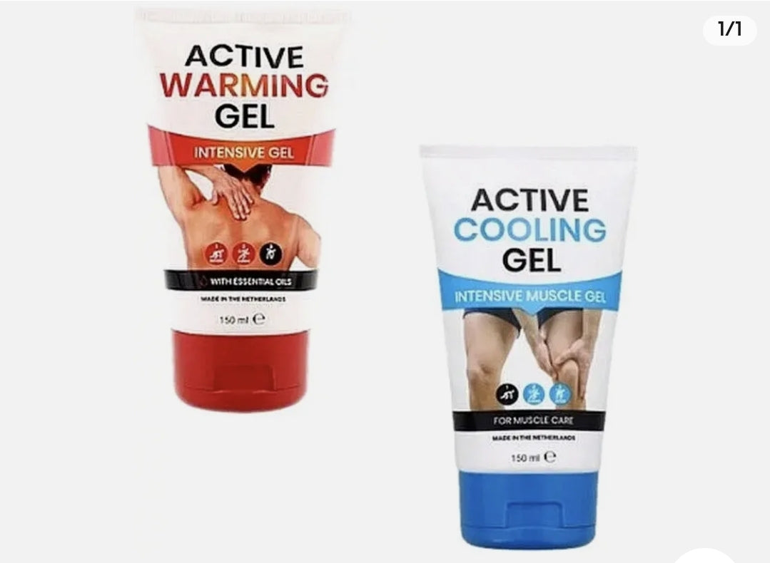 gel anti douleur muscle chauffant et refroidissant  *Livraison rapide* X 2